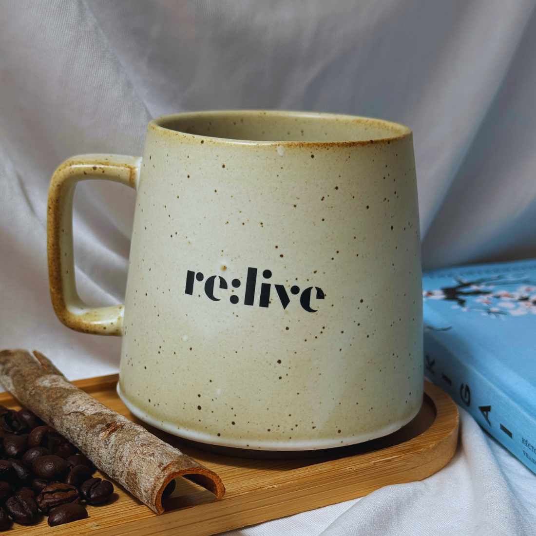 Relive Kaffeetasse aus Keramik | 330 ml