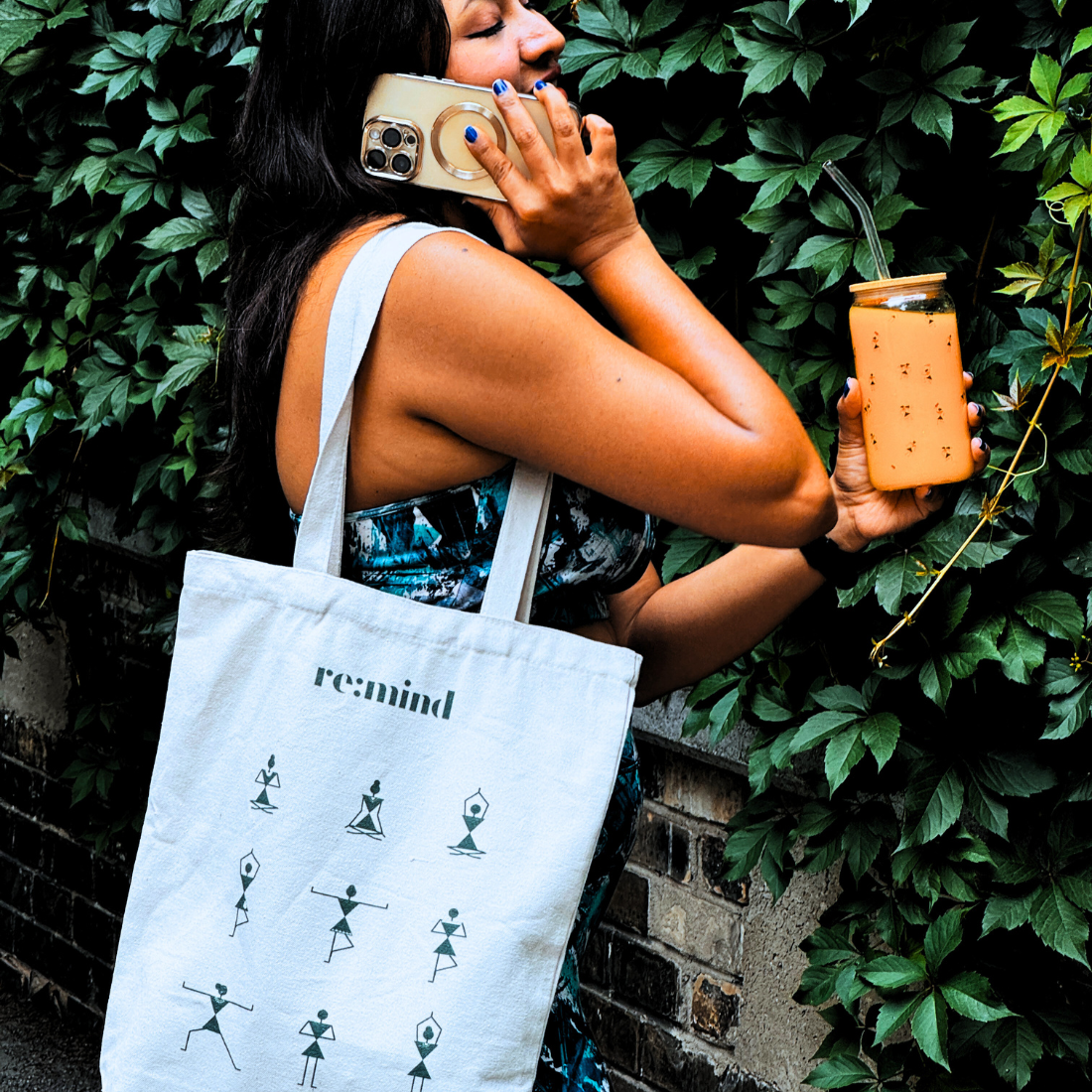 Warli re:mind Stofftasche