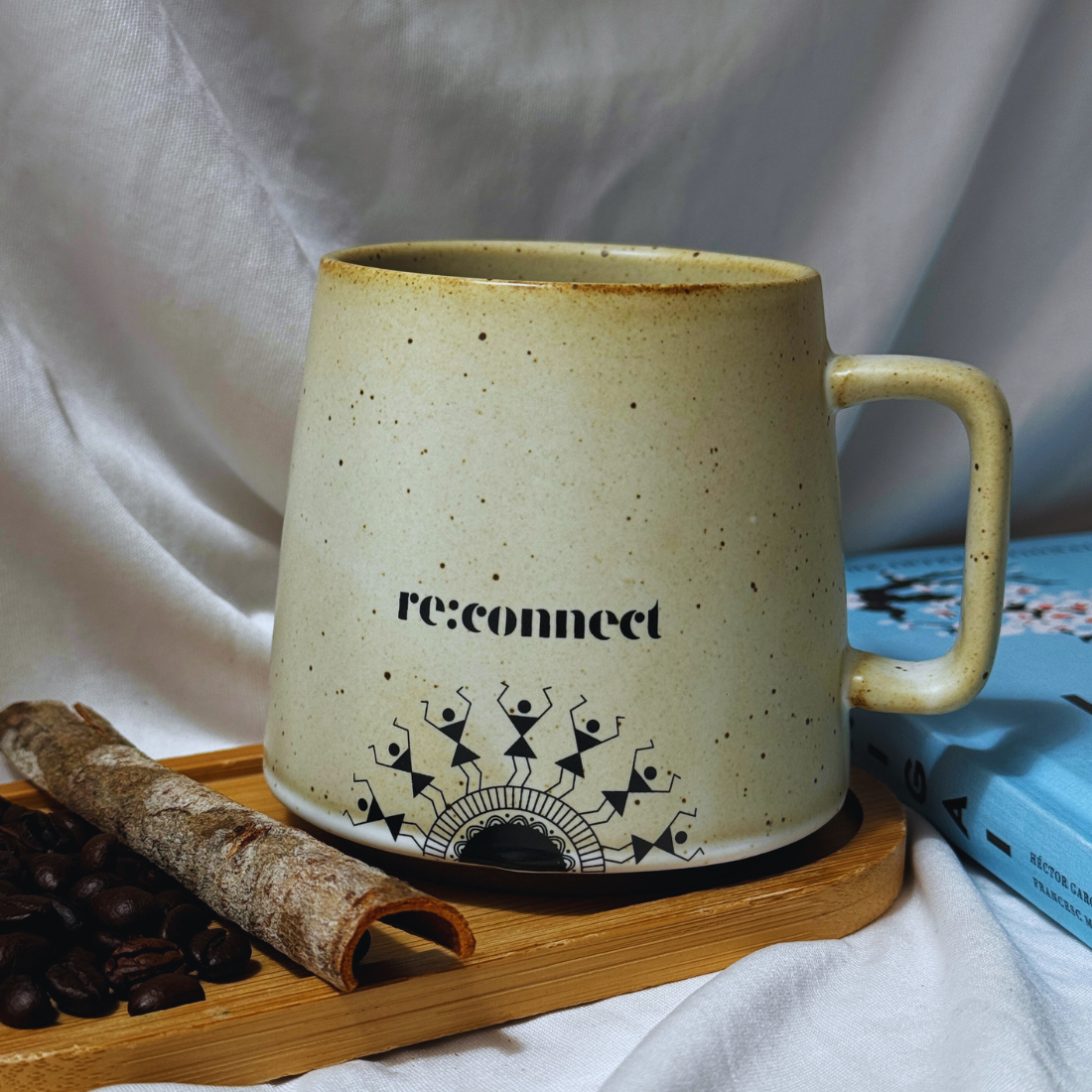Reconnect Warli Design Keramik | 330ml