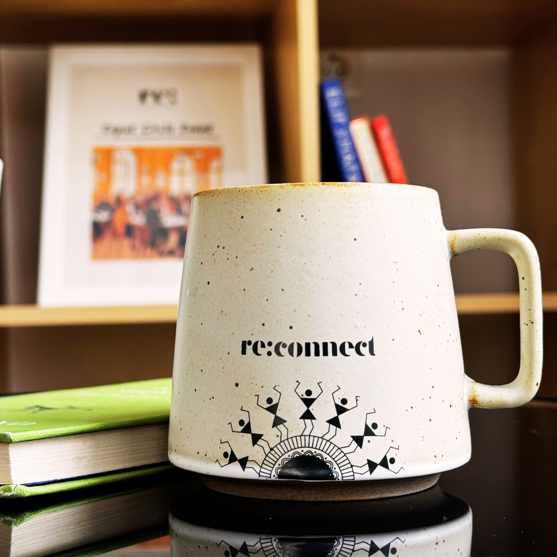 Reconnect Warli Design Keramik | 330ml