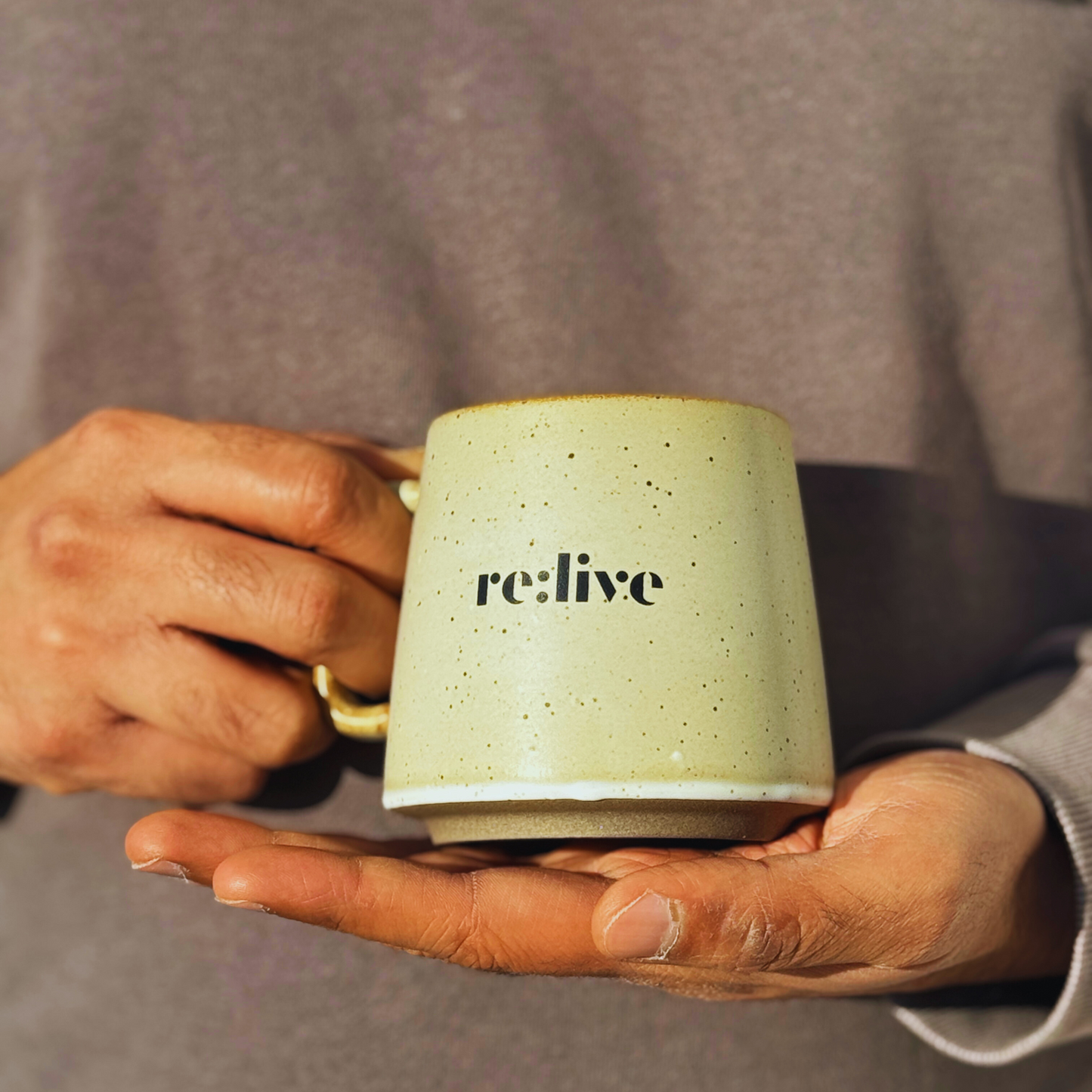 Relive Kaffeetasse aus Keramik | 330 ml