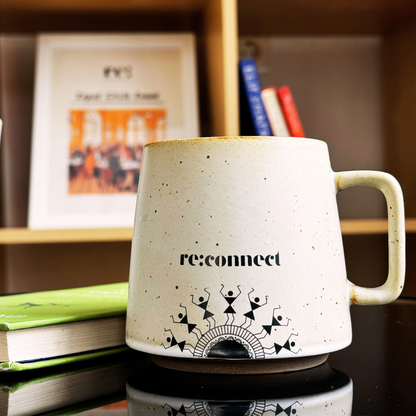 Reconnect Warli Design Ceramic | 330ml