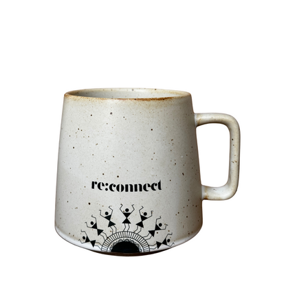 Reconnect Warli Design Ceramic | 330ml