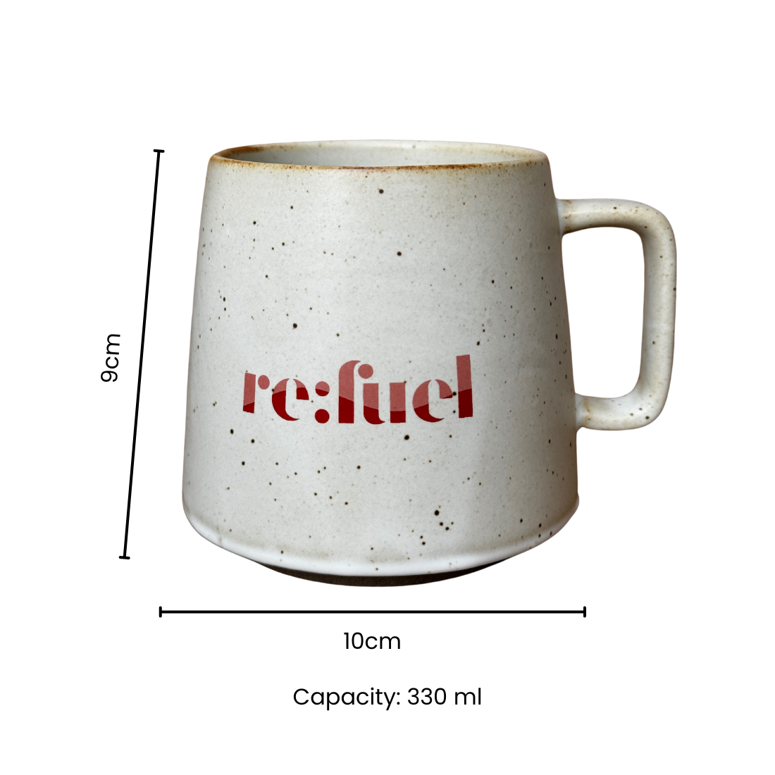 Refuel Ceramic Coffee Mug | 330ML